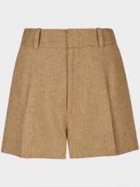 IRIS SETLAKWE textured weave short in saffron tweed size 4 mint condition